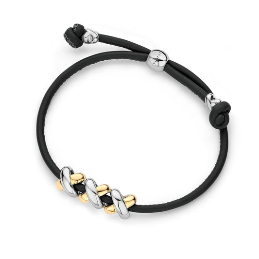 Kisses Sliding Bracelet with Three Kisses