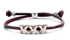 Kisses Sliding Bracelet with Three Kisses