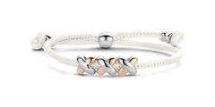 Kisses Sliding Bracelet with Three Kisses