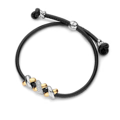 Kisses Sliding Bracelet with Three Kisses