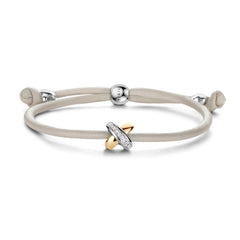 Kisses Sliding Bracelet with Diamond