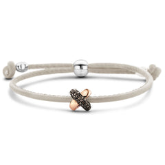 Kisses Sliding Bracelet with Marcasite