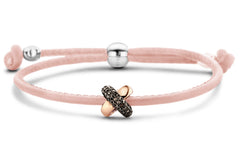 Kisses Sliding Bracelet with Marcasite