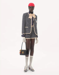 Twill Shirt With Plus De Pois Print