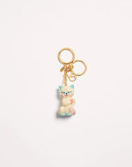 Valentino Garavani Le Chat De La Maison Nylon Bag Charm With Key Ring