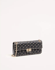 Valentino Garavani Rockstud Spike Medium Shoulder Bag In Kidskin