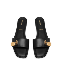 Leather Padlock Slide