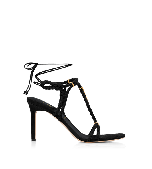 Woven Suede Lily Sandal