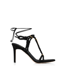 Woven Suede Lily Sandal