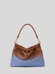 Medium Vela Blossom Bag In Faded Leather