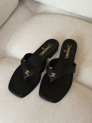 Chanel Black FW Sandals