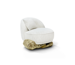 Angra White Armchair