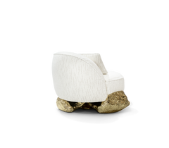 Angra White Armchair