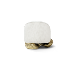 Angra White Armchair