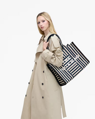 The Stripe Canvas Large Tote Bag