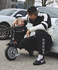 Bentley 6 in 1 Stroller Trike - Onyx Black