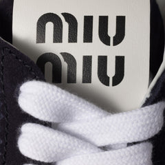 Plume Technical Fabric And Suede Sneakers