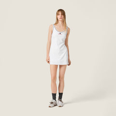 Stretch Technical Jersey Mini-dress
