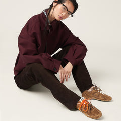 New Balance X Miu Miu 530 Sl Suede Sneakers