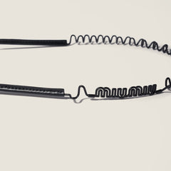 Metal And Leather Headband