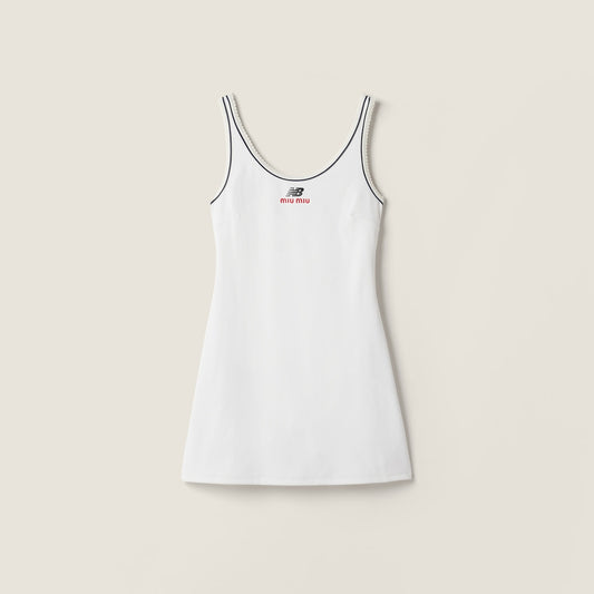 Stretch Technical Jersey Mini-dress