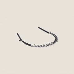 Metal And Leather Headband