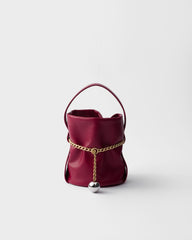 Petit Sac Noir Nappa Leather Mini-bucket Bag