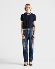 Shetland Wool Crew-Neck Sweater