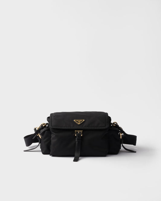 Prada Explore Medium Re-Nylon Shoulder Bag With Flap