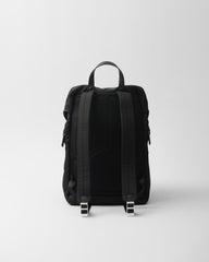 Re-Nylon And Saffiano Leather Backpack