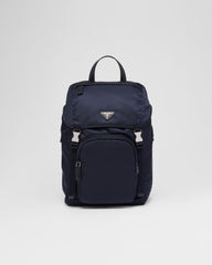 Re-Nylon And Saffiano Leather Backpack