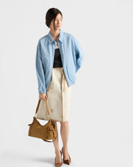 Large Prada Explore Suede Bag