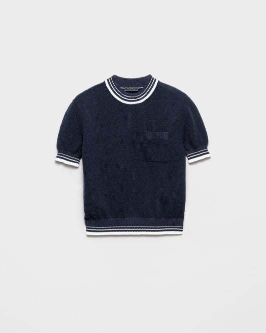 Shetland Wool Crew-Neck Sweater