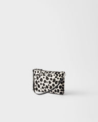 Printed Calf Hair Smartphone Pouch