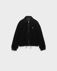 Reversible Fleece And Re-nylon Blouson Jacket