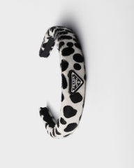 Printed Calf Hair Headband