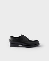 Antiqued Leather Lace-up Shoes
