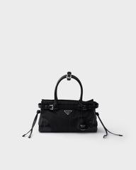 Prada Bonnie small Re-Nylon and leather handbag