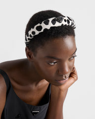Printed Calf Hair Headband
