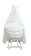 Diamond Pique Classic Crib