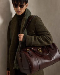 Heritage Lock Leather Small Duffel