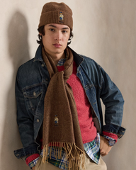 Polo Bear Wool Beanie & Scarf Gift Set
