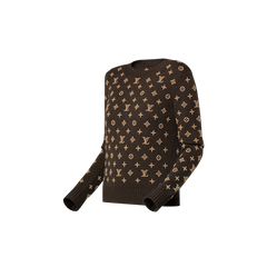 3D Monogram Knit Jumper