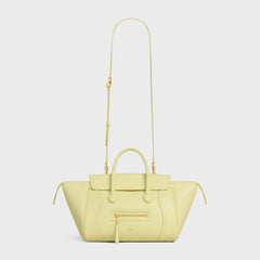 Small New Luggage In Supple Shiny Lambskin