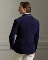 Hand-Tailored Embroidered Terry Blazer