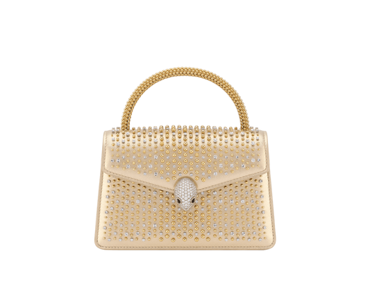 Serpenti Pallini Mini Top Handle Bag