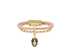 Serpenti Forever Leather Bracelet