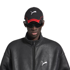 Balenciaga I Puma Cap In Black/Red