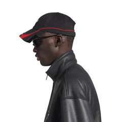 Balenciaga I Puma Cap In Black/Red