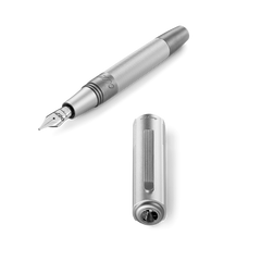 007 Special Issue Silver Edition Fountain Pen 14K gold
